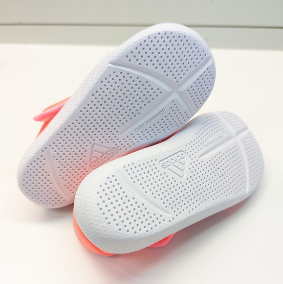 9K Adidas Altaventure 2.0 Acid Red Orange Blue GV7809 Kids Sandals Beach Slip On - Picture 5 of 6